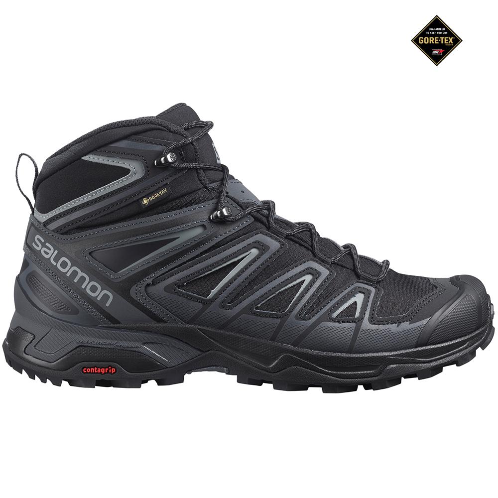 SALOMON X ULTRA MID 3 GTX® Philippines - Men's Hiking Boots - Black | 247065-OIP